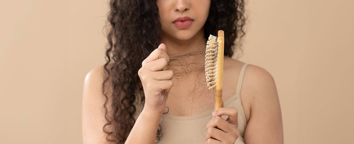 Noticing excessive hair shedding in your comb & drains?