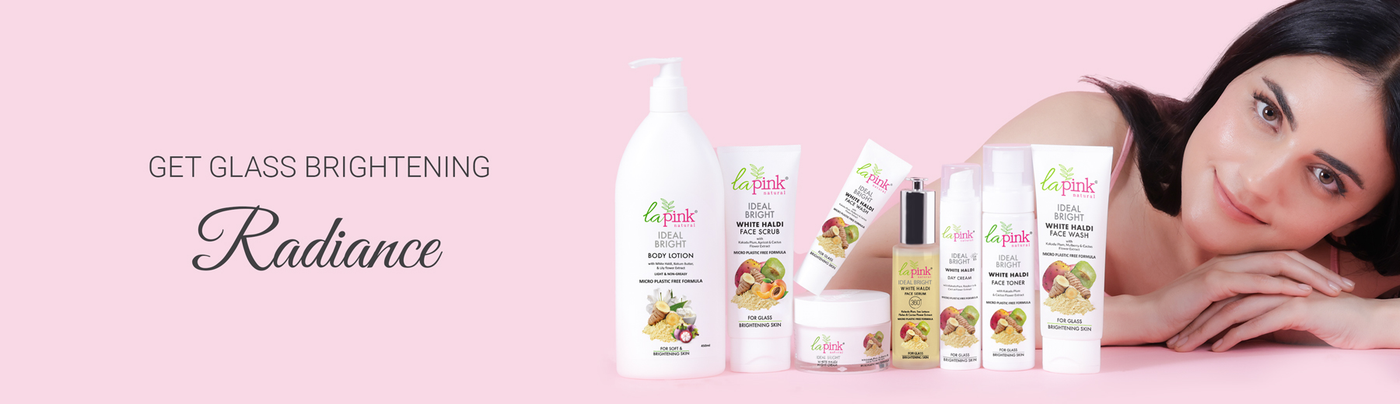La Pink all Ideal Bright Collections - 100% Microplastic free Formulations