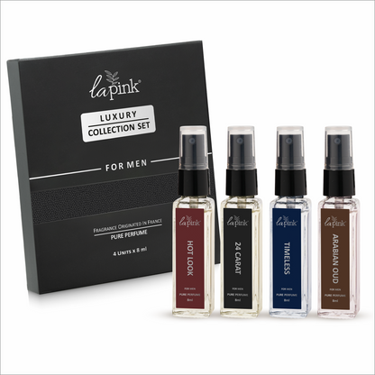 La Pink Perfume Men Gift Pack 8 ml (4Pcs)