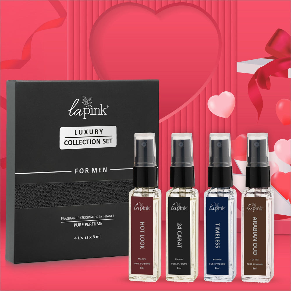 La Pink Perfume Men Gift Pack 8 ml (4Pcs)