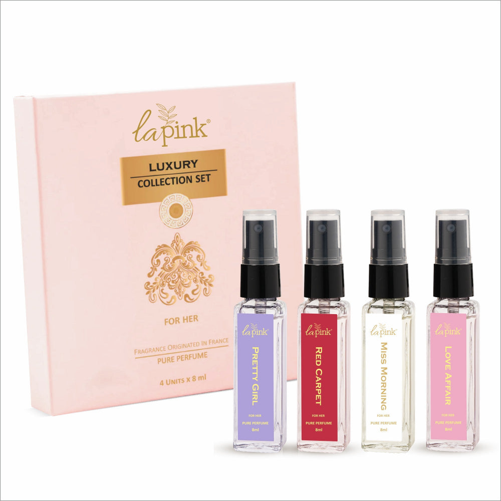 La Pink Perfume Women Gift Pack 4 Pcs - 8 ml