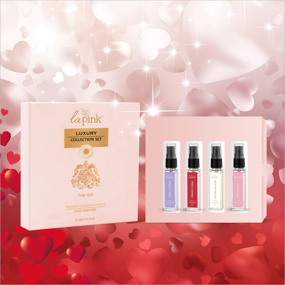 La Pink Perfume Women Gift Pack 4 Pcs - 8 ml