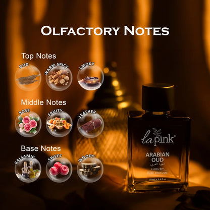 Arabian Oud French Luxury Pure Perfume for Men