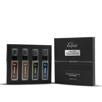 La Pink Perfume Men Gift Pack 8 ml (4Pcs)