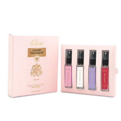 La Pink Perfume Women Gift Pack 4 Pcs - 8 ml