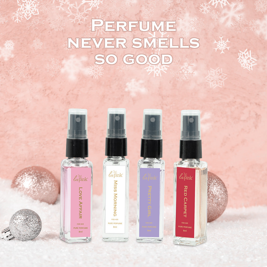 La Pink Perfume Women Gift Pack 4 Pcs - 8 ml