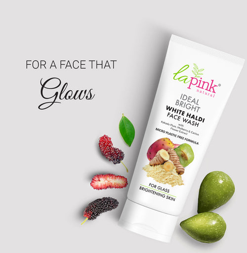 Best White Haldi Face Wash for all Skin types | La Pink