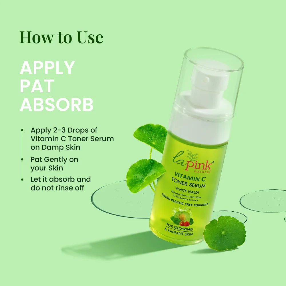 Vitamin C Toner Serum for Visible Complexion