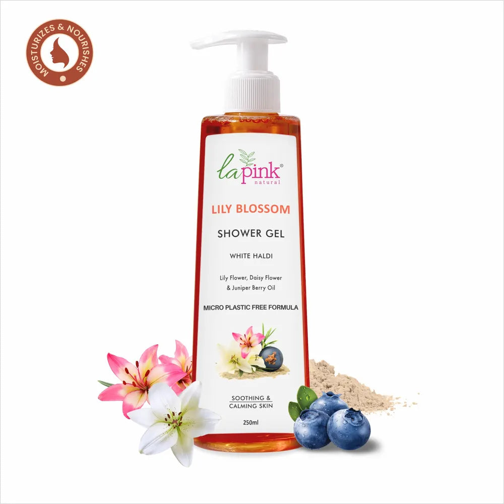 Get Rid of Strawberry Arms &amp; Lega with La Pink Lily Blossom Shower Gel