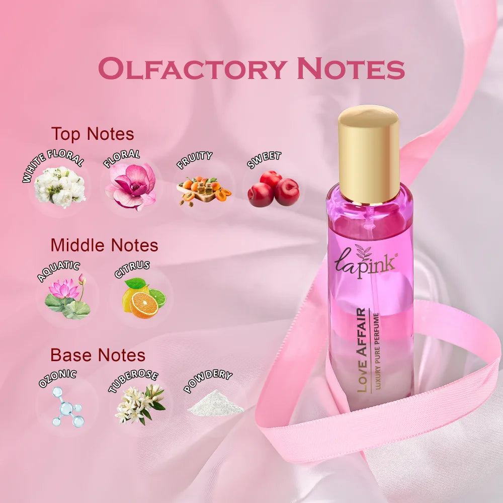 Love Affair French Luxury Pure Perfume for Women - 30ml