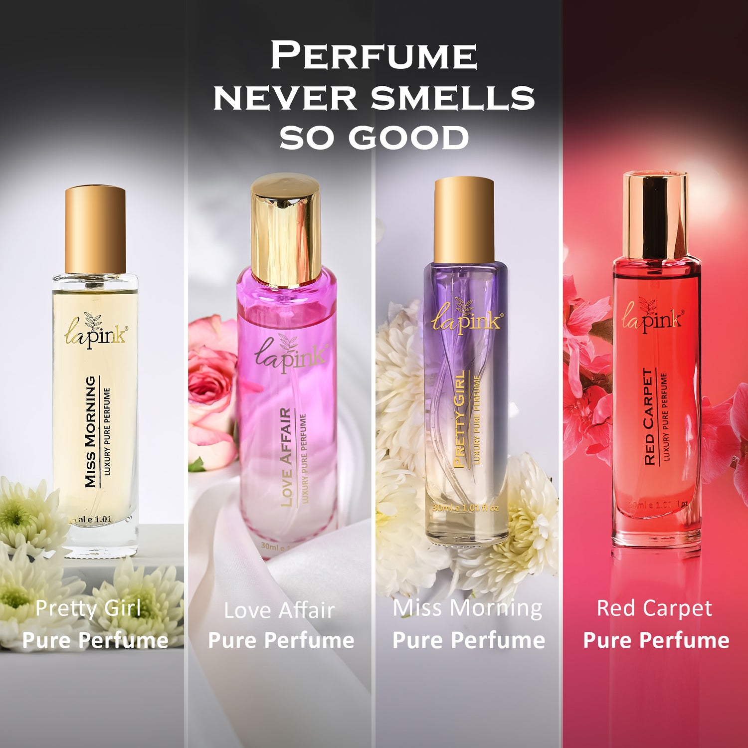 Love Affair French Luxury Pure Perfume for Women - 30ml