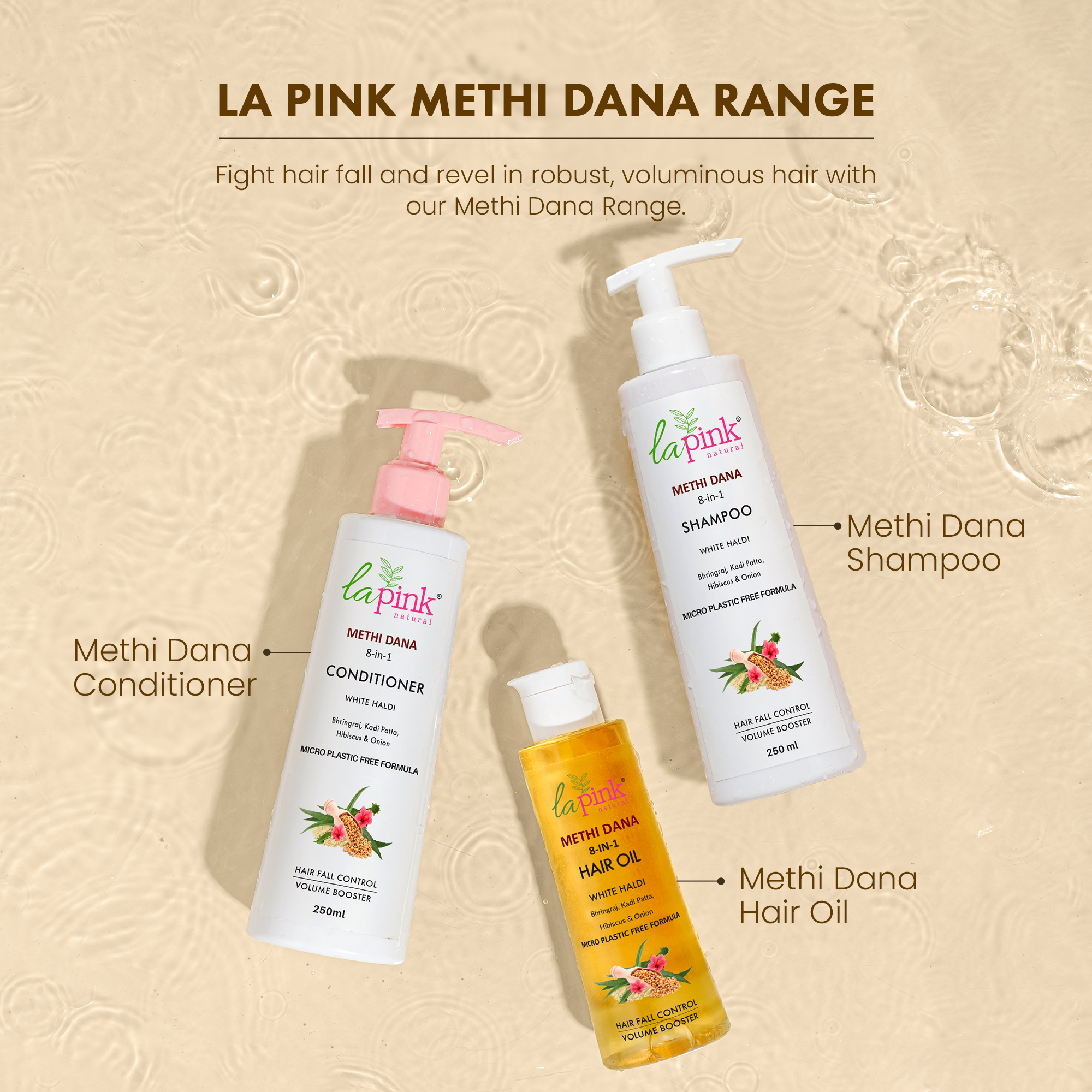 Methi Dana 8-in-1  Conditioner for Hair fall control