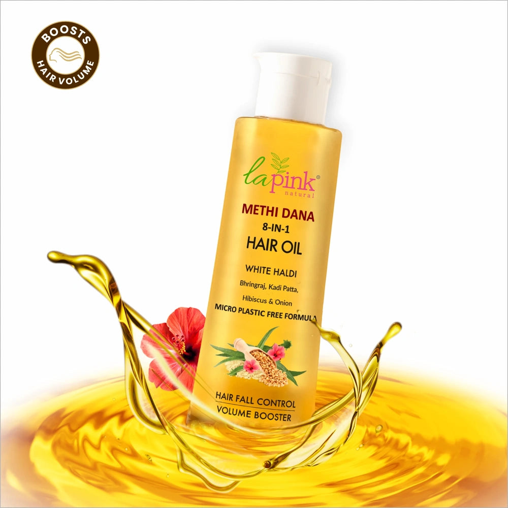 Methi Dana 8-in-1 Hair Oil For Volume Boosting