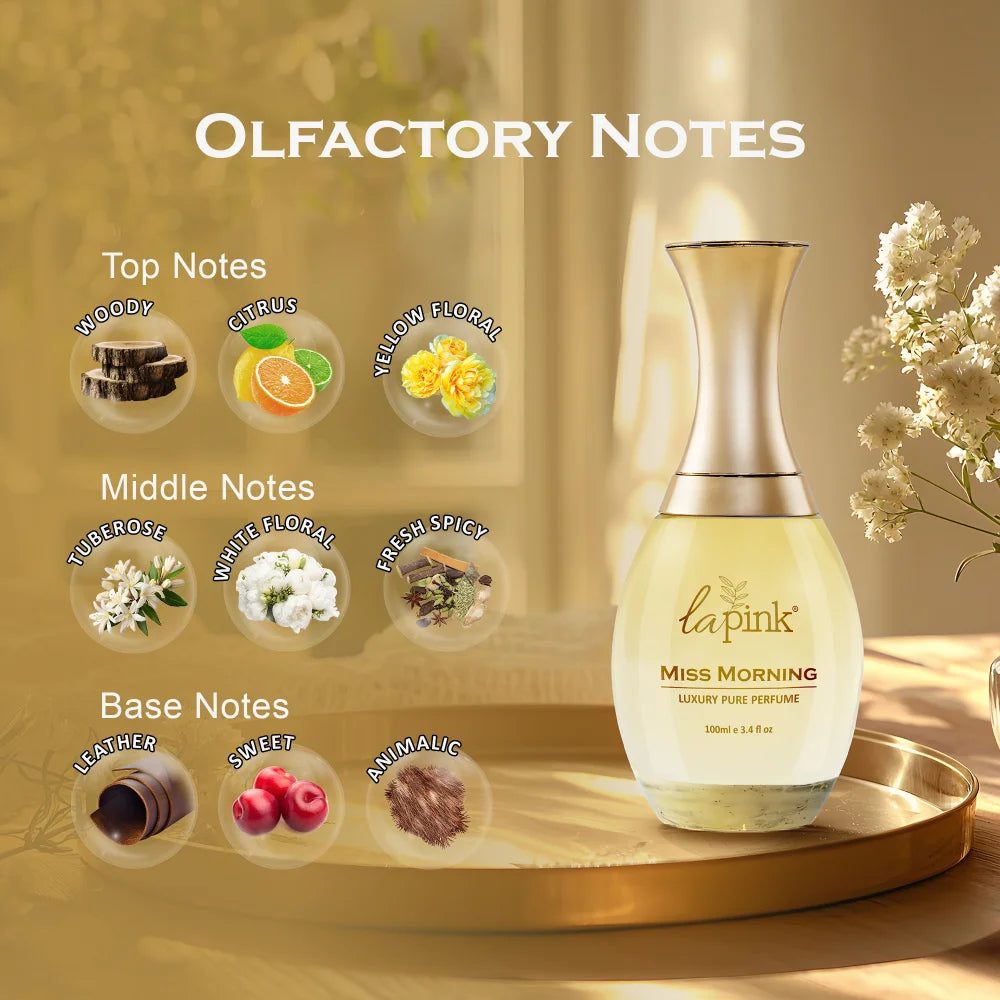 Miss Morning French Luxury Pure Perfume for Women
