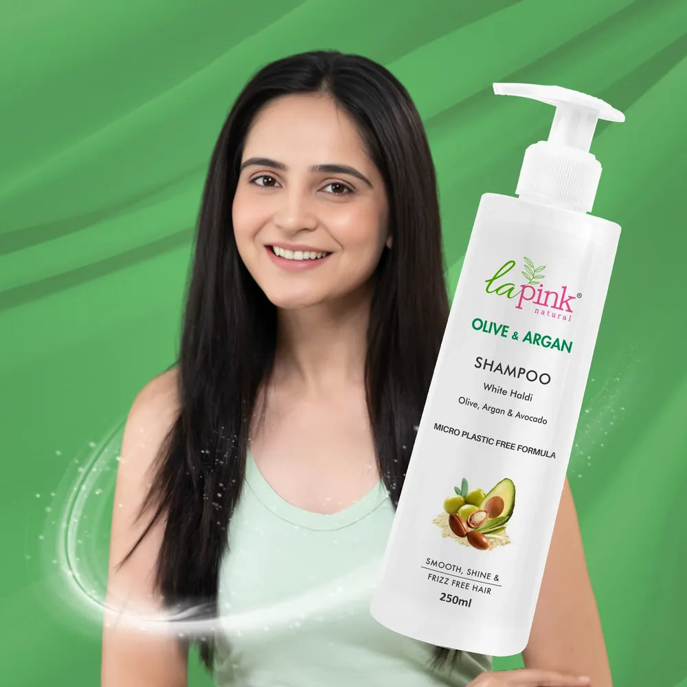 The Ultimate Solution for Smooth, Shiny &amp; Frizz-Free Hair: Olive &amp; Argan Shampoo