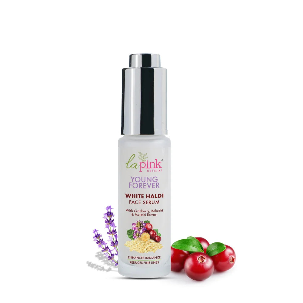 Young Forever Face Serum With White Haldi To Enhance Radiance &amp; Reduce Fine Lines