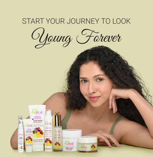 La Pink Young Forever Face Skin Care Collection - 100% Microplastic Free Products
