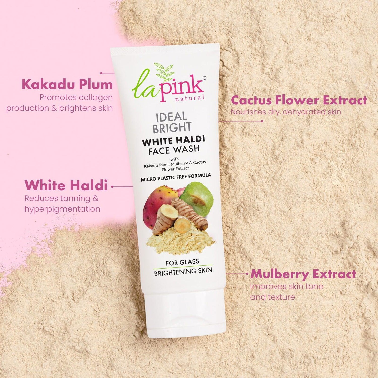 Ideal Bright Complete Cleansing Combo - La Pink