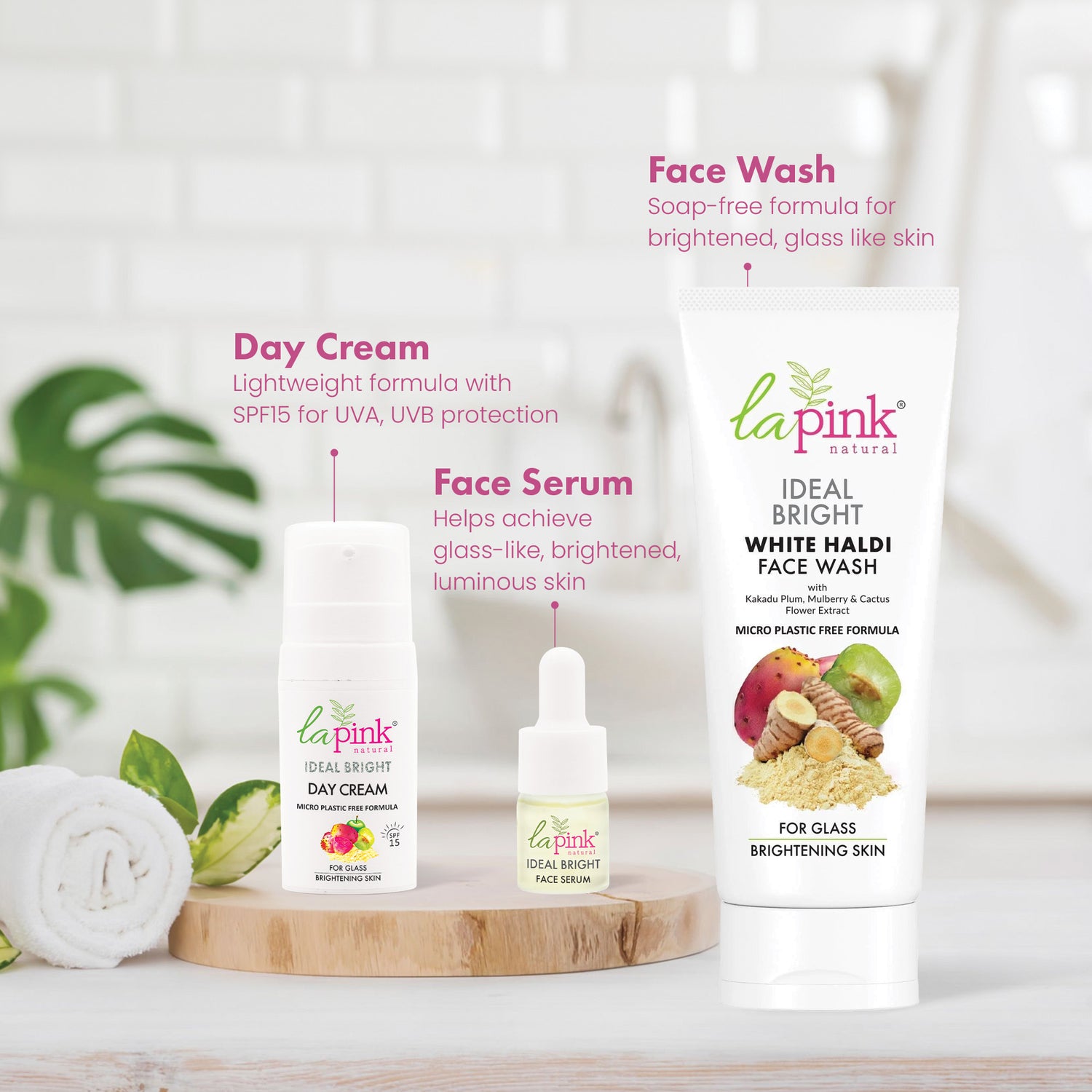 La Pink Ideal Bright Day Routine Combo