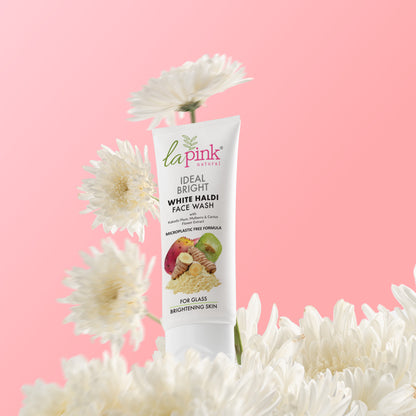 Ideal Bright Face Wash With White Haldi &amp; Kakadu Plum for Brightened Glass Skin