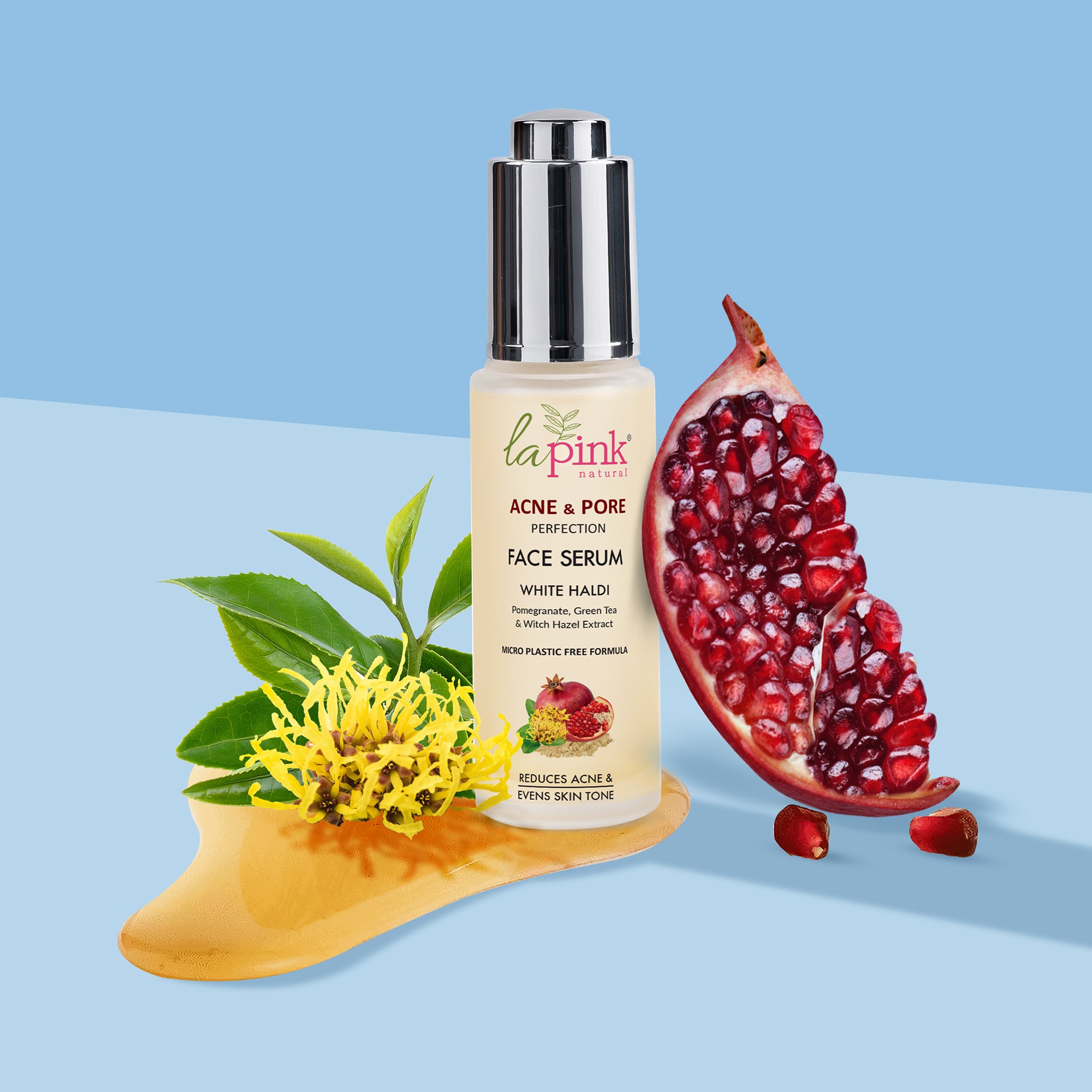 Acne &amp; Pore Perfection Face Serum with White Haldi for Skin Radiance