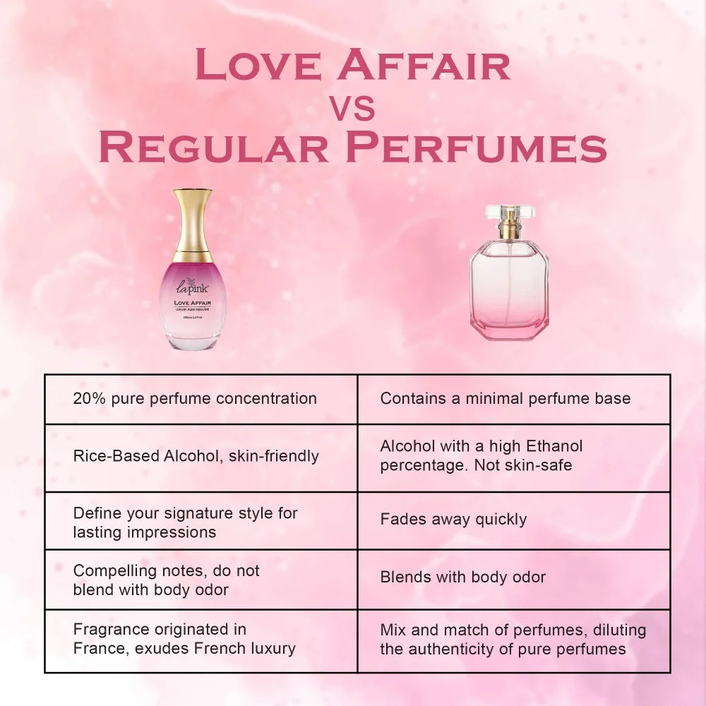 Love Affair French Luxury Pure Perfume for Women