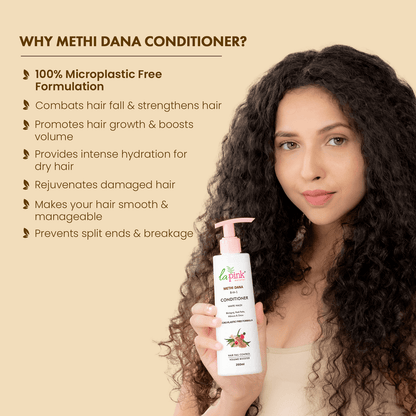 Methi Dana 8-in-1 Conditioner 250 ml (Pack of 2) - La Pink