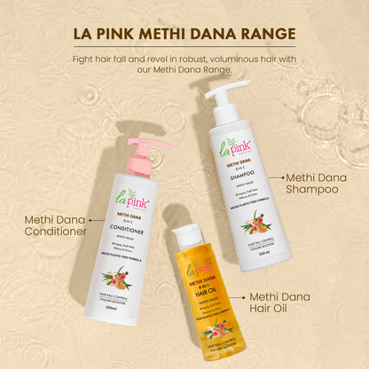 Methi Dana 8-in-1  Conditioner for Hair fall control - La Pink
