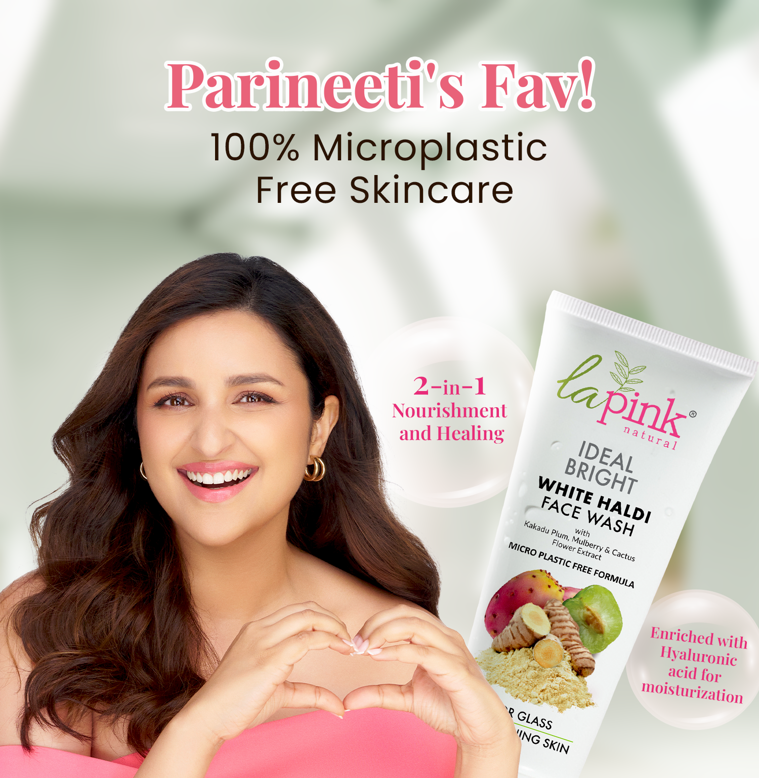 Parineeti copra ideal bright face wash