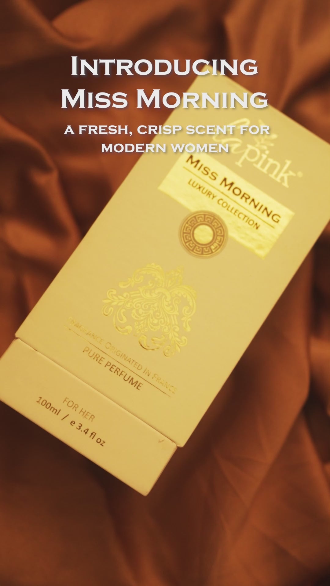 Miss Morning French Luxury Pure Perfume for Women