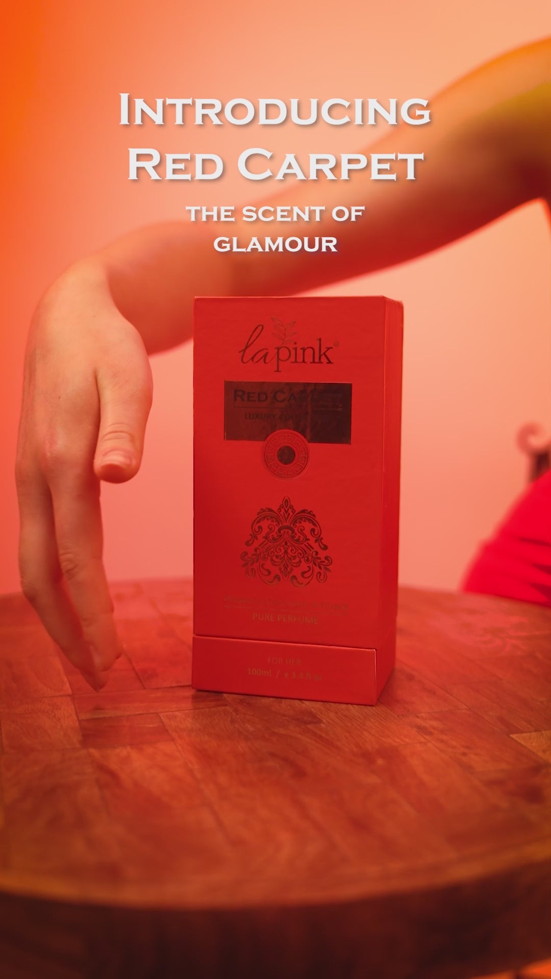 Red Carpet French Luxury Pure Perfume for Women - 100ml