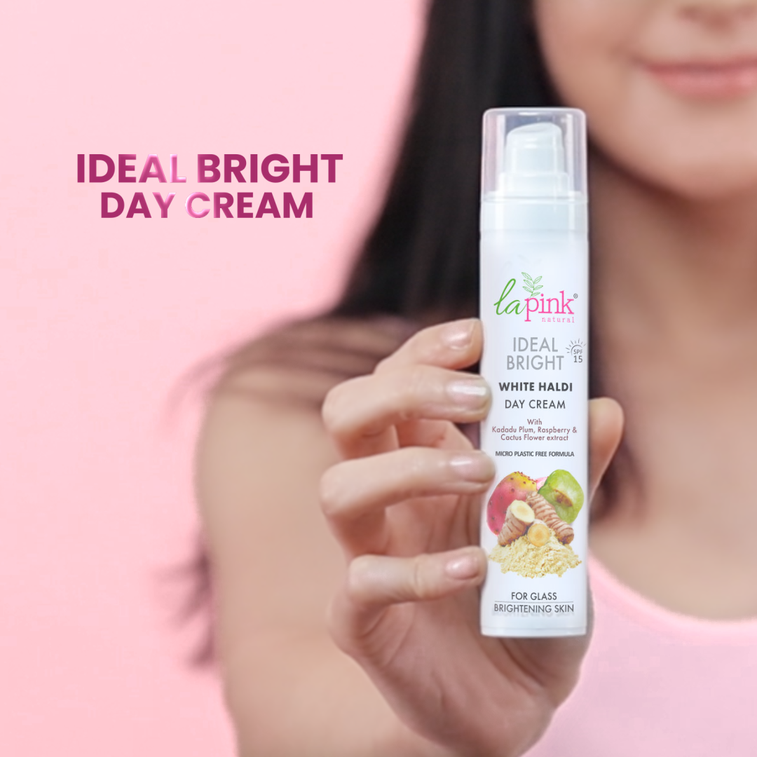 Ideal Bright Day Cream With White Haldi Kakadu Plum for Brightened Glass Skin