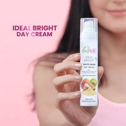 Ideal Bright Day Cream  With White Haldi &amp; Kakadu Plum for Brightened Glass Skin