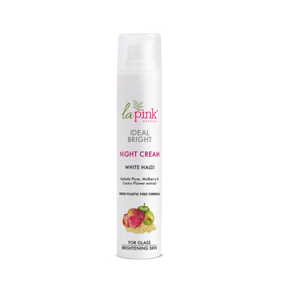 Ideal Bright Night Cream With White Haldi &amp; Kakadu Plum for Brightened Glass Skin