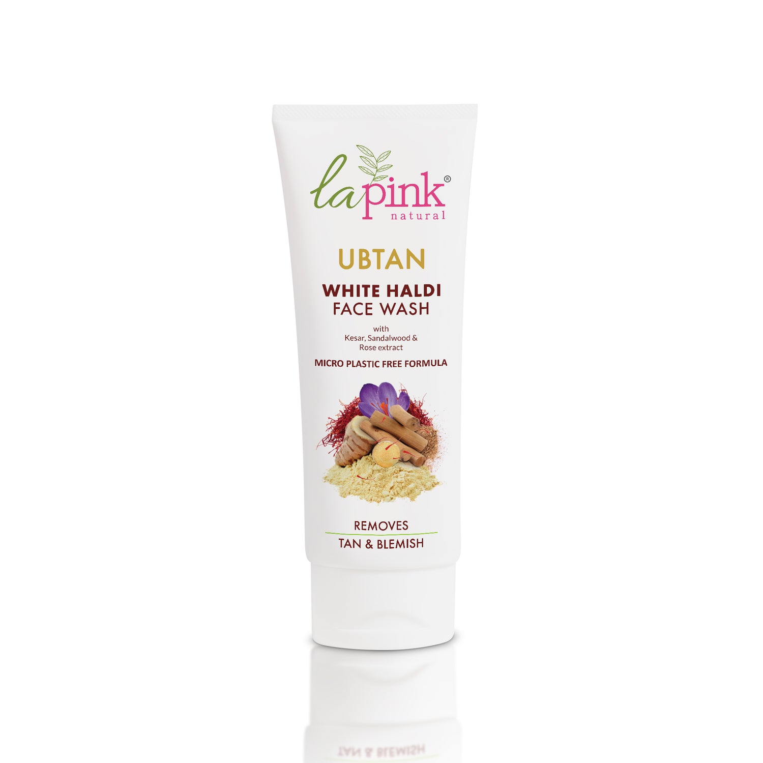 Ubtan White Haldi Face Wash With Saffron for Tan Removal