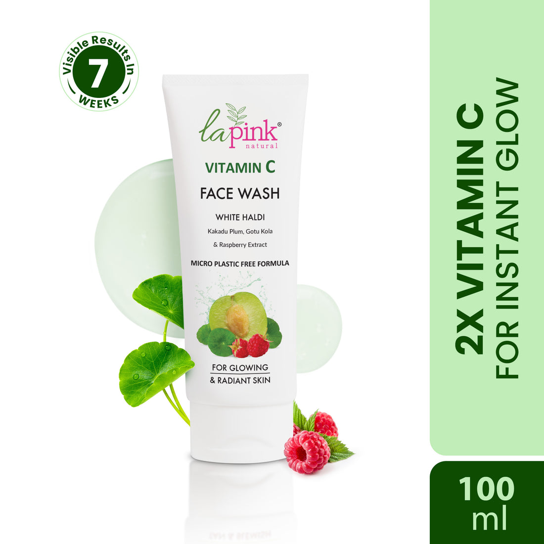 Vitamin C Face Wash with White Haldi for Glowing &amp; Radiant Skin