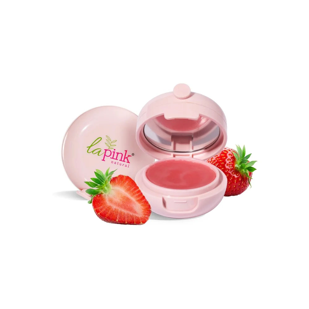 Strawberry Lip Balm for Soft, Pink &amp; Hydrated Lips