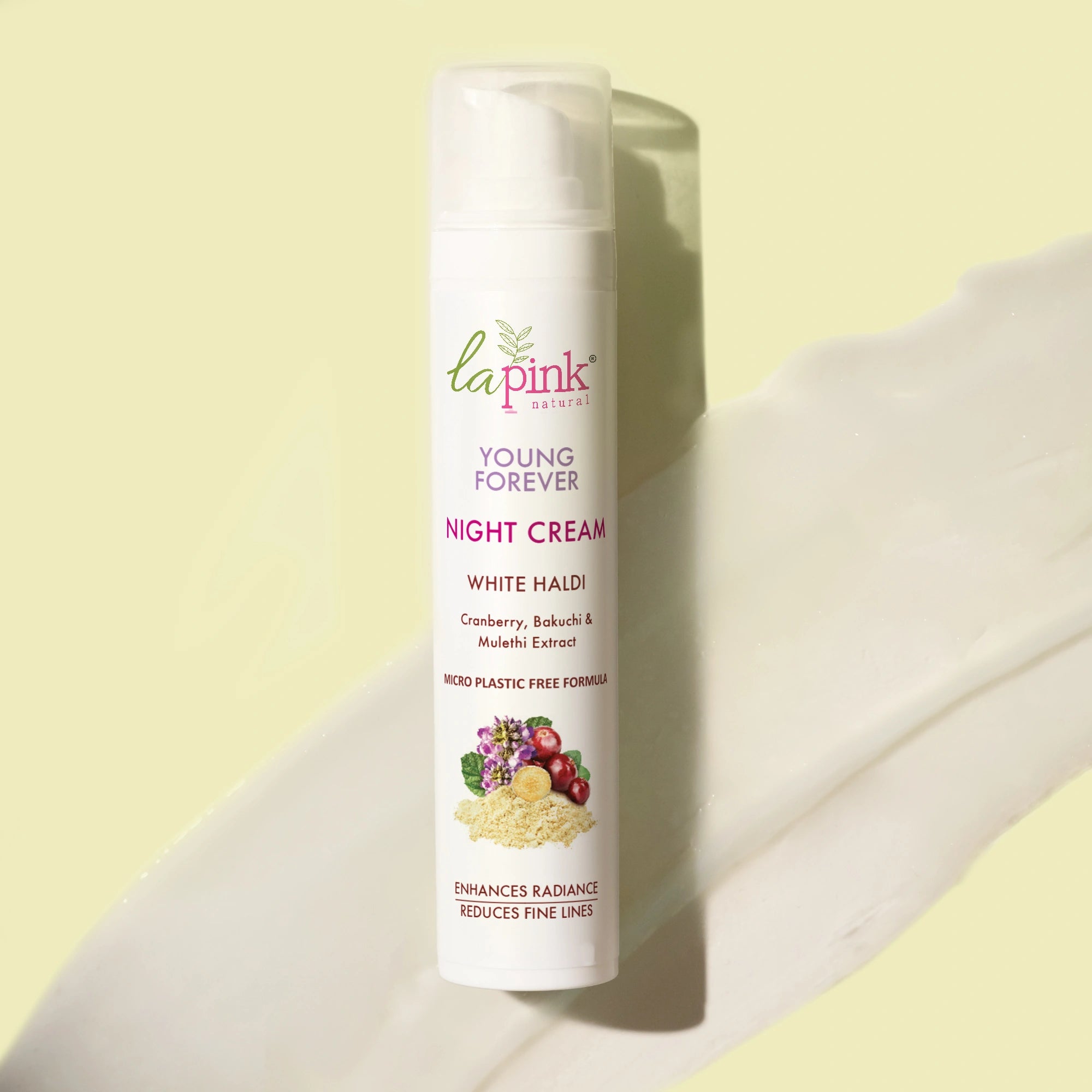 Young Forever Night Cream With White Haldi To Enhance Radiance &amp; Reduce Fine Lines