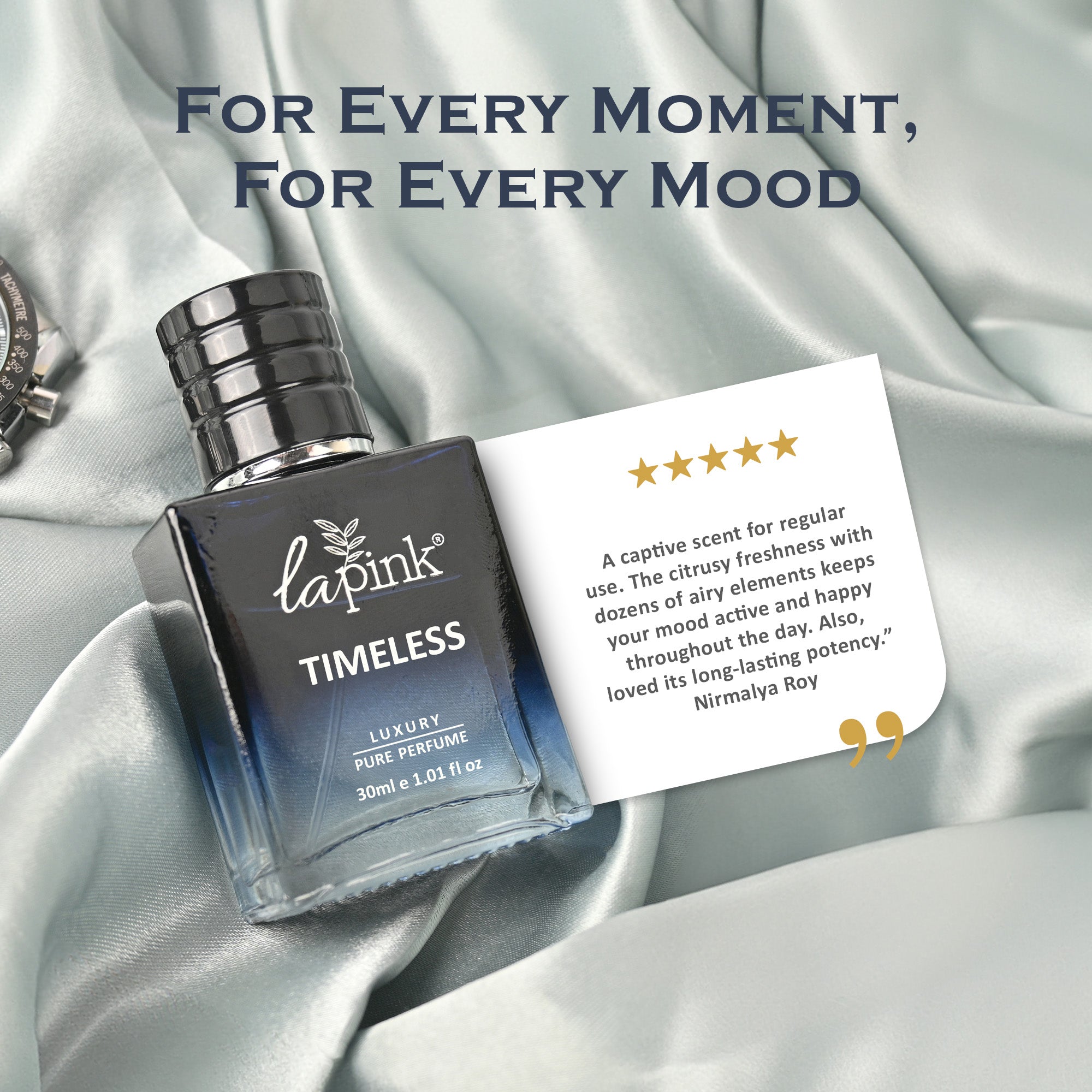 Timeless French Luxury Pure Perfume for Men - 30ml