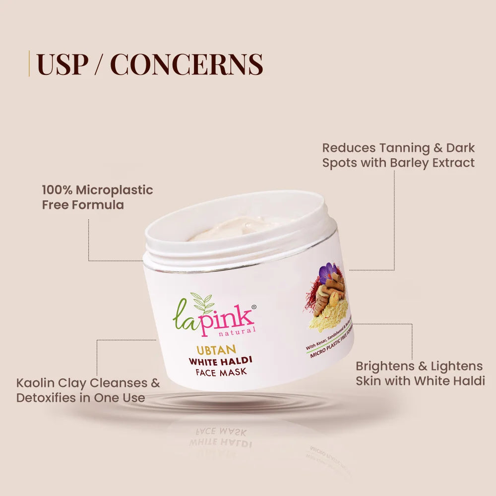 Ubtan Face Mask for Detoxified Brightness