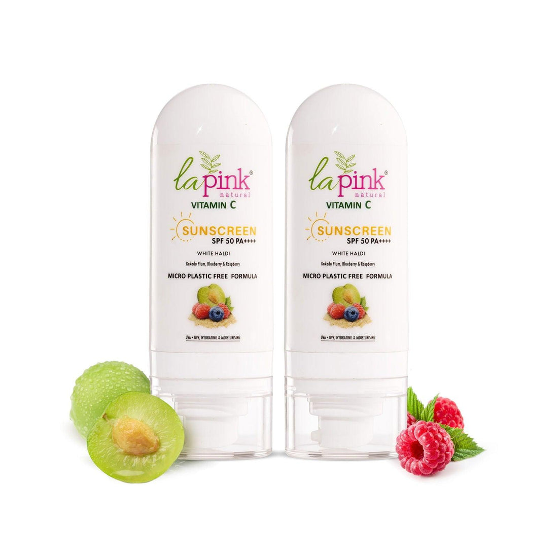 Vitamin C Sunscreen 50 gm (Pack of 2) - La Pink
