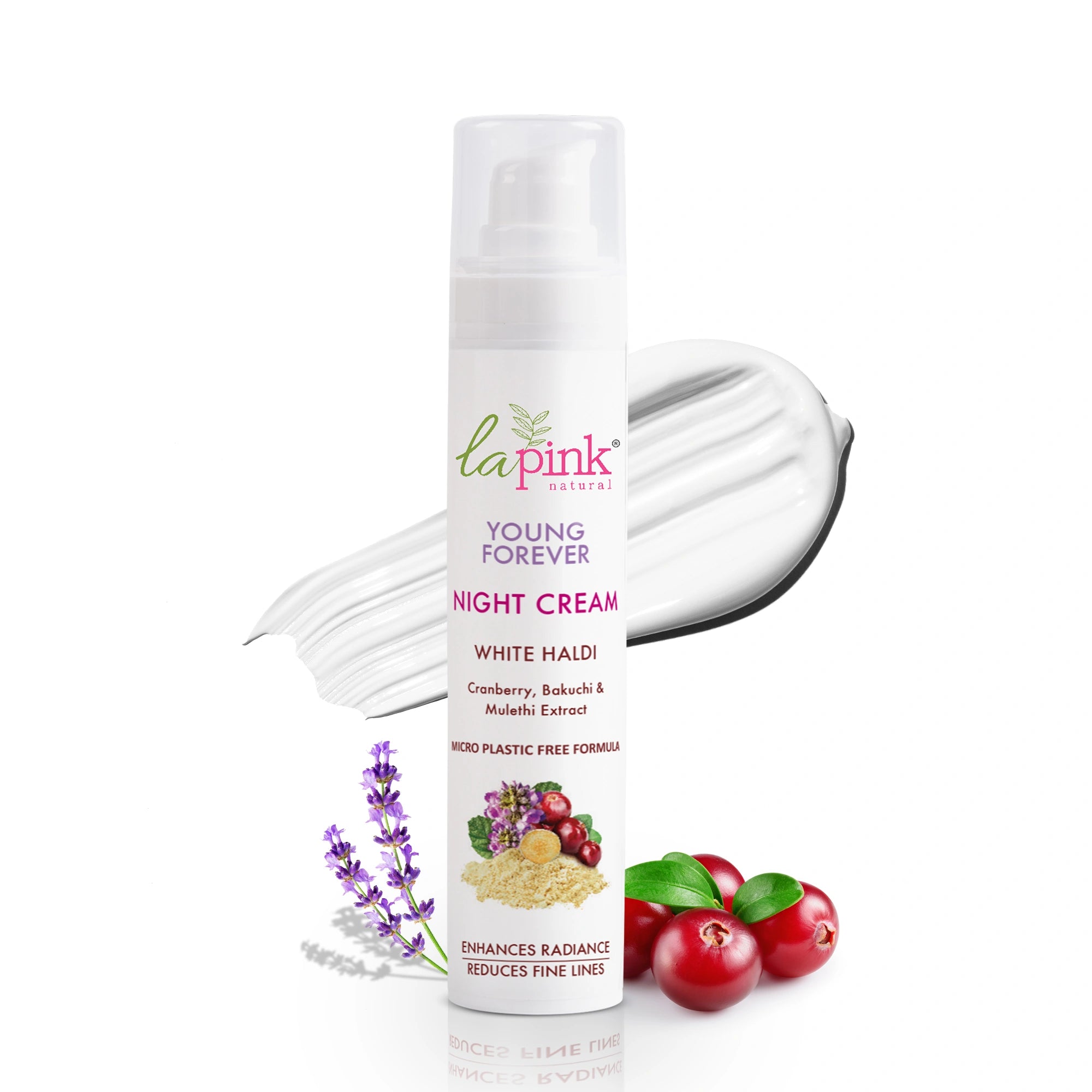 Young Forever Night Cream With White Haldi To Enhance Radiance &amp; Reduce Fine Lines