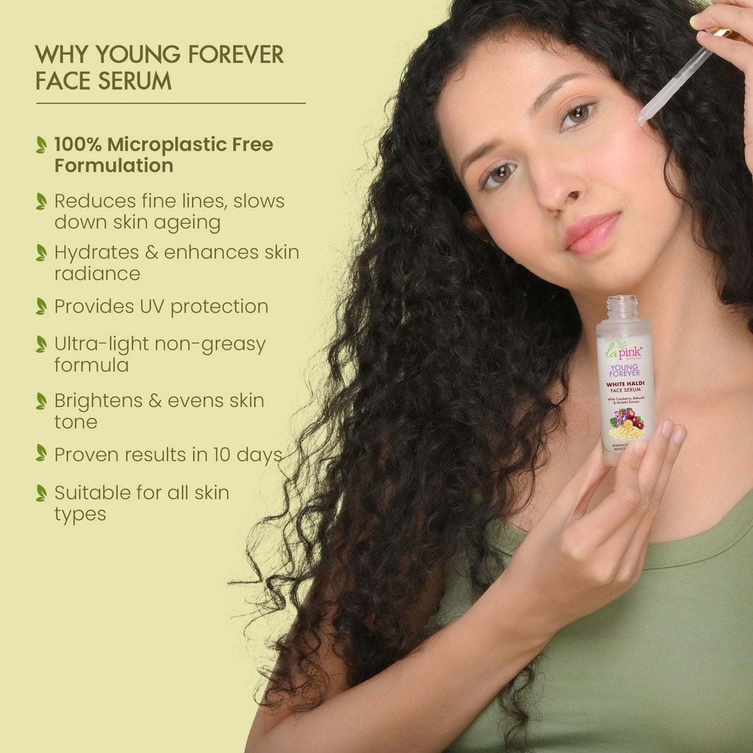 Young Forever Face Serum 30 ml (Pack of 2) - La Pink