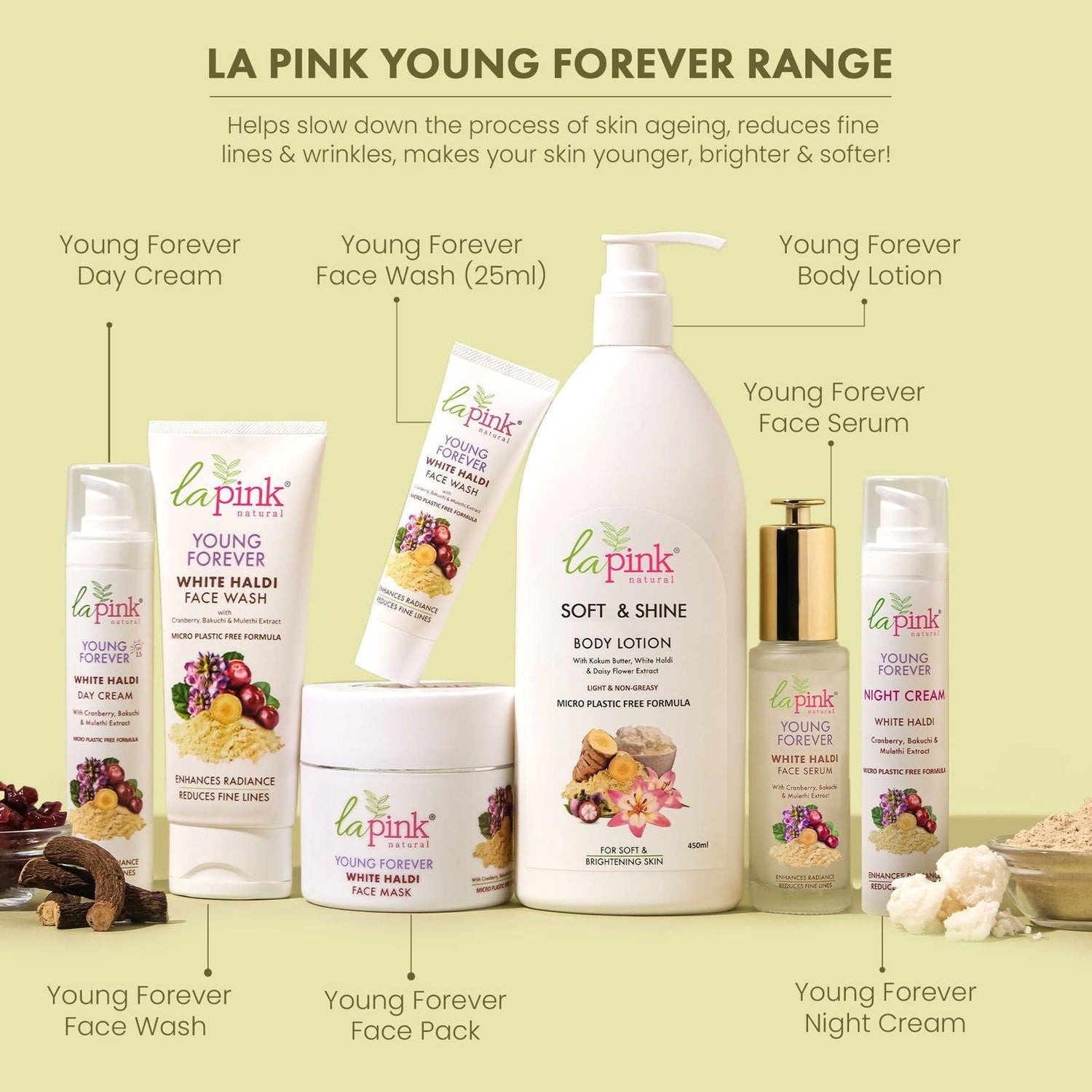 YOUNG FOREVER NIGHT CREAM 50 gm (Pack of 2) - La Pink